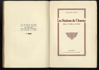 Adolphe BELOT - [Luc LAFNET]. Les Stations...