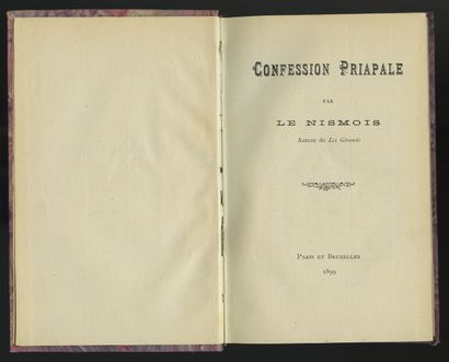 null [5 ouvrages d'Alphonse MOMAS] LE NISMOIS. Le Carnet de Marguerite. Amsterdam,...