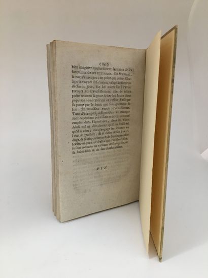 null L'accoucheur par supercherie 1782 Noir tenare. In-12 de 84 pages, cartonnage...