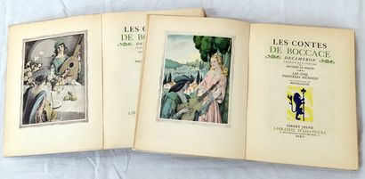 null BOCCACE - BRUNELLESCHI. Les Contes de Boccace. Gibert Jeune, Librairie d'amateurs,...