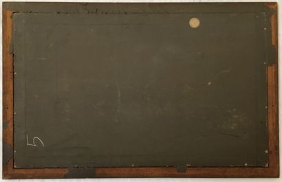null Gustave BRISGAND Nu allongé brun (tête à droite). Procédé Braun, 25 x 51 cm...