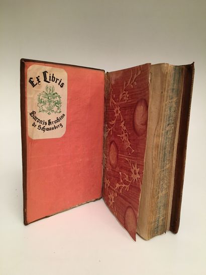 null The Art of Enjoyment. Cythère, 1751. In-12 of 136 pages, brown calf, spine ornamented,...