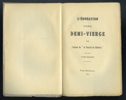 null Cathéchisme [sic] libertin. Tours 1903. In-8 de 164 pages, plus un feuillet....
