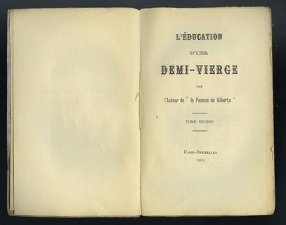 null Cathéchisme [sic] libertin. Tours 1903. In-8 de 164 pages, plus un feuillet....