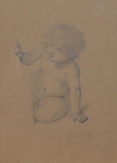 null 
Pierre Olivier Joseph Coomans (1816-1889)




Etude de bébé




25 avril 1883




Dessin...