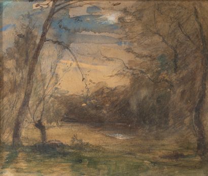 null François Auguste RAVIER (1814-1895)

Pond in an undergrowth

Watercolor, pencil...