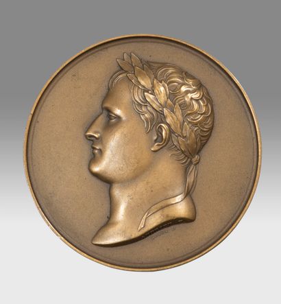 null 
Jean-Bertrand ANDRIEU (1761-1822) after





Bronze medal representing on one...