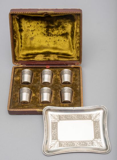 null Charles BOUCLIER (active between 1892 and 1904)

Silver liqueur service composed...