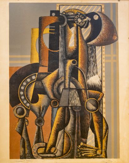 null José HERRERA (1943)

Figure zoomorphe

Lithographie

Justifiée Epreuve d’artiste...