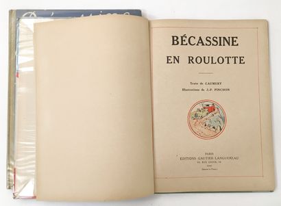 null 4 ALBUMS DE BÉCASSINE. ÉDITIONS ORIGINALES. Bécassine dans la neige, 1933 -...