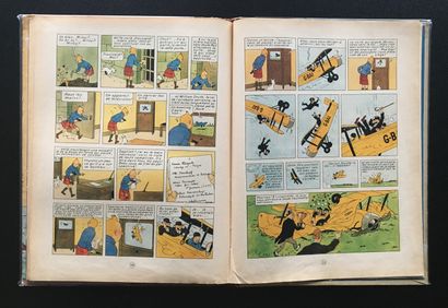 null HERGÉ. Les Aventures de Tintin, L'Île noire. Casterman, Tournai, Paris [1943]....
