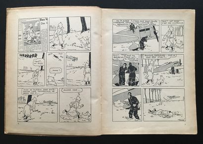 null HERGÉ. Les Aventures de Tintin reporter, L'Île noire. Casterman, Tournai, Paris,1938....