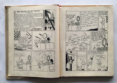null HERGÉ. Les Aventures de Tintin reporter en Extrème-Orient, Le Lotus bleu. Édition...
