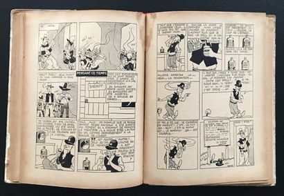 null HERGÉ. Les Aventures de Tintin, reporter du petit "vingtième" en Amérique. Septième...