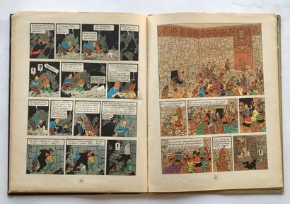 null HERGÉ. The Adventures of Tintin. The Temple of the Sun. Casterman, 1949. First...
