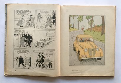 null HERGÉ. The Adventures of Tintin. The Sceptre of Ottokar. Casterman, 1942. 20th...