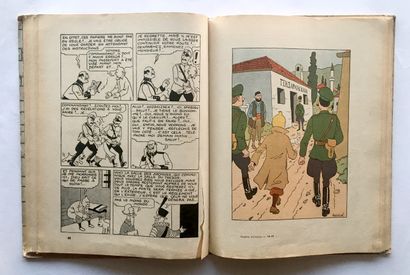 null HERGÉ. The Adventures of Tintin. The Sceptre of Ottokar. Casterman, 1942. 20th...