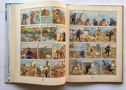 null HERGÉ. The Adventures of Tintin. Tintin in Tibet. Casterman, 1960. Belgian first...