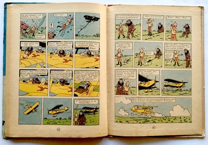 null HERGÉ. Les Aventures de Tintin. Tintin au Congo. Casterman, 1946. Édition originale...