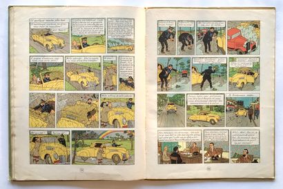 null HERGÉ. Les Aventures de Tintin. Les 7 Boules de cristal. Casterman, 1948. Édition...