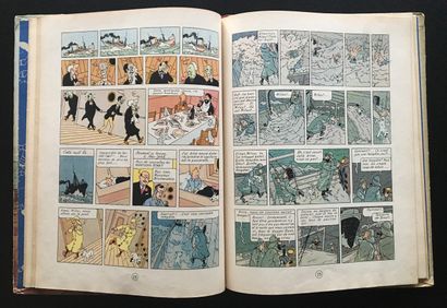 null HERGÉ. Les Aventures de Tintin. L'Étoile mystérieuse. Casterman, 1942. Édition...