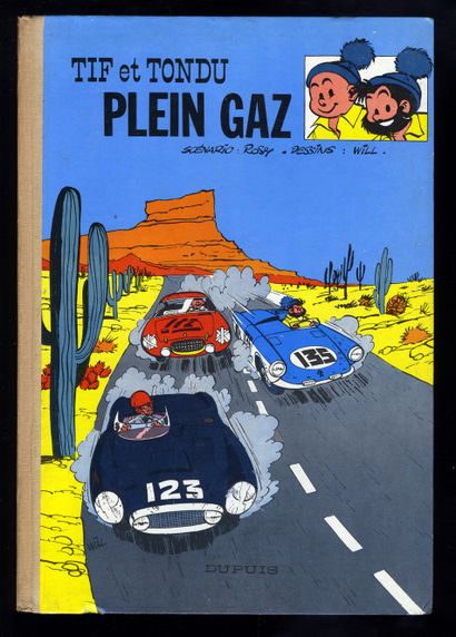 null ROSY - WILL. Tif et Tondu. Plein gaz. Éditions Dupuis, 1959. Édition originale...