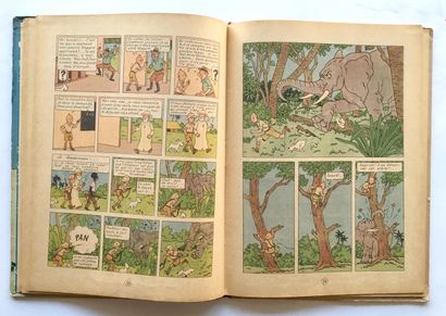 null HERGÉ. The Adventures of Tintin. Tintin in the Congo. Casterman, 1946. First...