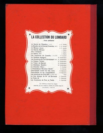 null F. CRAENHALS. Les Aventures de Pom et Teddy. Éditions du Lombard, 1956. Edition...