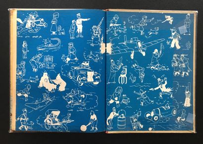 null HERGÉ. The Adventures of Tintin, The Black Island. Casterman, Tournai, Paris...