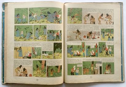 null HERGÉ. Les Aventures de Tintin. L'Oreille cassée. Casterman, 1943. Édition originale...
