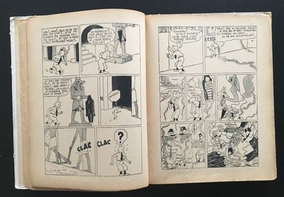 null HERGÉ. Les Aventures de Tintin reporter en Orient. Les Cigares du Pharaon. Édition...
