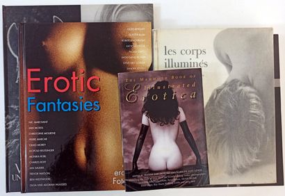 null LOT DE 6 VOLUMES. [COLLECTIF] The Mammoth book of illustrated erotica. Carroll...