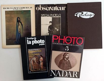 null LOT OF 6 VOLUMES. Anne CARTIER-BRESSON. The Technical Vocabulary of Photography....
