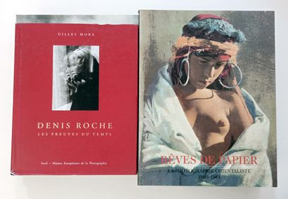 null LOT OF 7 VOLUMES. Gilles MORA. Denis Roche. Les Preuves du temps. Seuil, European...