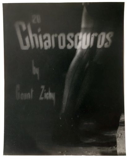 null Comte Théodore ZICHY (1908-1983). Jambes, série Chiaroscuros, 1948. Épreuve...
