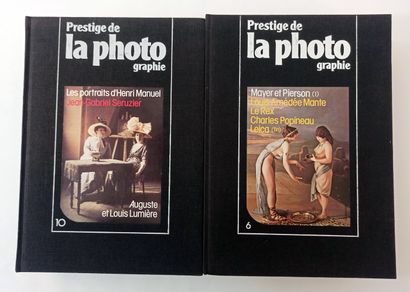 LOT DE 9 VOLUMES. Prestige de la photographie....