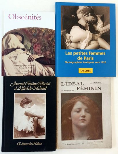 null LOT DE 10 VOLUMES. Petit catalogue des fétichismes. Collection particulière....