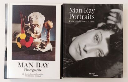 null LOT DE 3 VOLUMES. MAN RAY. Man Ray photographe. Centre Georges Pompidou, Philippe...