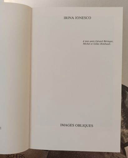 null Irina IONESCO, Robbe GRILLET. Temple au miroir. Éditions Seghers, Paris, 1977....