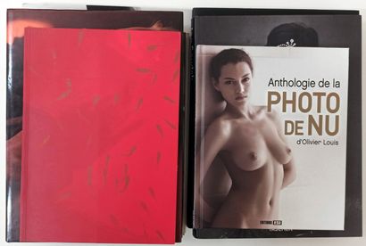null LOT DE 11 VOLUMES. Olivier LOUIS. Anthologie de la photo nu. Éditions ESI, 2012....