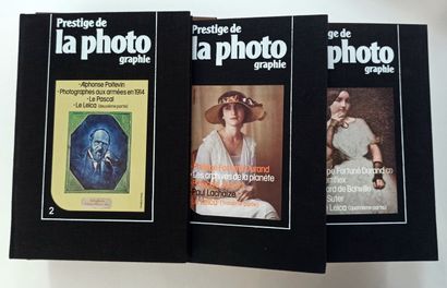 null BATCH OF 13 VOLUMES. Brian COE. The First Century of Photography. Éditions Filipacchi,...