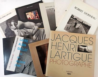 LOT DE 10 VOLUMES. Jacques Henri LARTIGUE....