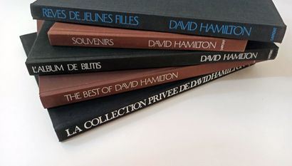null LOT DE 5 VOLUMES. David HAMILTON. Souvenirs. The Best of. Rêves de jeunes filles....