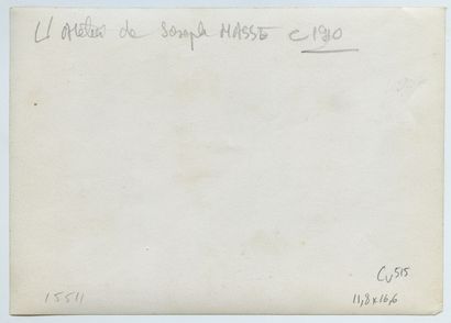 null Joseph MASSÉ (1878-1946), artist and politician. Period silver print, 11.8 x...