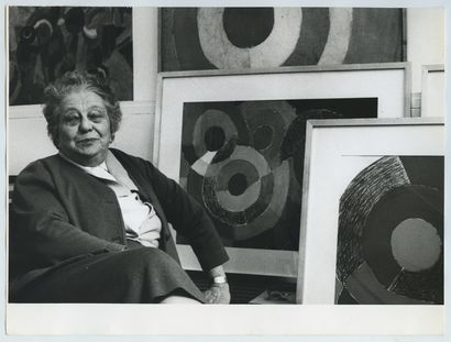 Sonia DELAUNAY (1885-1979), artiste. Épreuve...