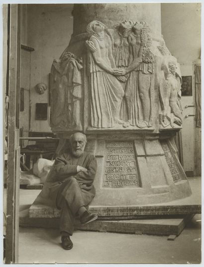 Antoine BOURDELLE (1861-1929), sculpteur....