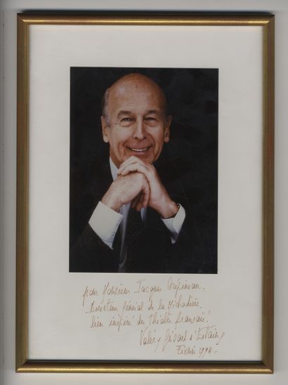 Valéry GISCARD D'ESTAING (1926-2020), homme...