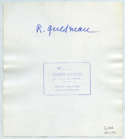 null Raymond QUENEAU (1903-1976), romancier, poète, dramaturge, cofondateur du groupe...