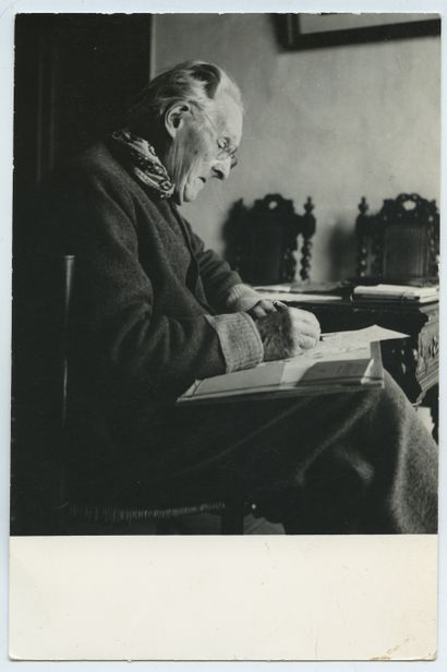 null Paul LÉAUTAUD (1872-1956), writer and dramatic critic. Vintage silver print,...