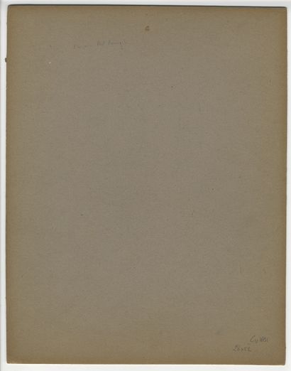 null Paul HAURIGOT (1902-?), écrivain. Épreuve argentique d'époque, 28 x 22 cm. Signature...